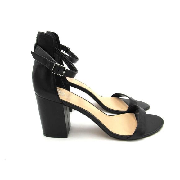 VINCE CAMUTO Beah Block Heel Ankle Strap Sandals - Picture 1 of 8